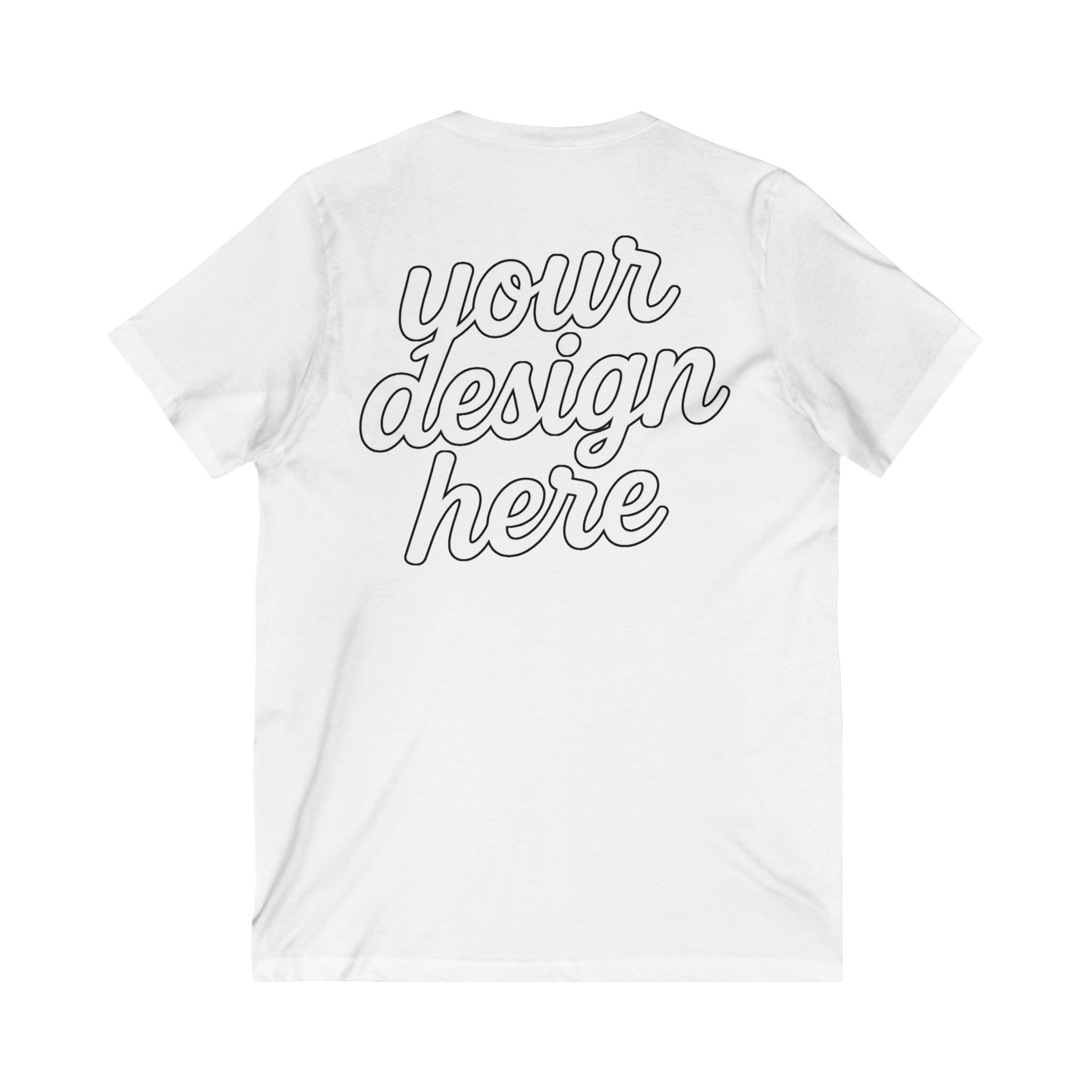 15777836918011093394_2048-8.jpeg Customizable V-Neck Tee for Creative Expression, Perfect for Gifts, Casual Wear, and Events
