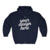 15981134142506881107_2048.jpeg Cozy Full Zip Hoodie, Comfortable Hoodie for All Occasions, Stylish Sweatshirt, Perfect Gift for Friends, Casual Wear, Everyday Comfort