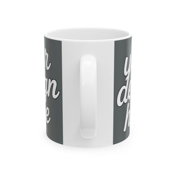 Personalized Ceramic Mug - Custom Design Gift for Coffee Lovers, Birthday Present, Home Decor, Office Accessory, Customizable