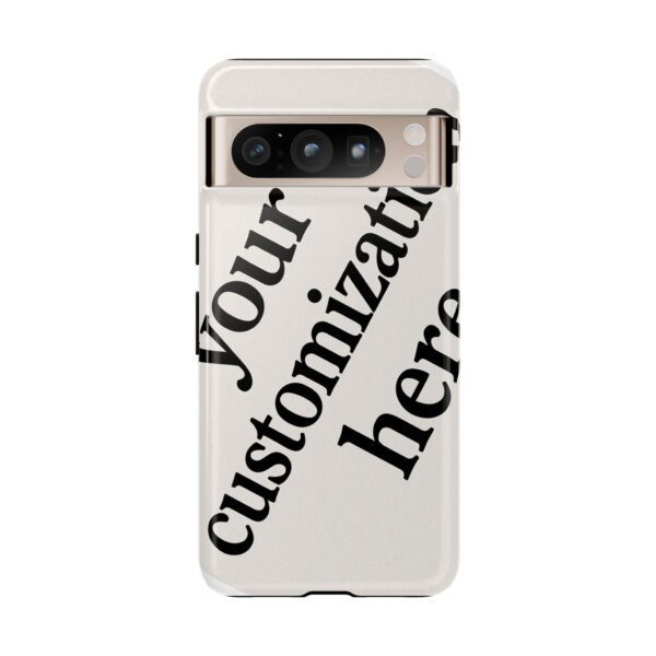 Customizable Phone Case, Personalized Tough Cases, Unique Gift, Birthday Present, Stylish Tech Accessory, Trendy Phone Cover