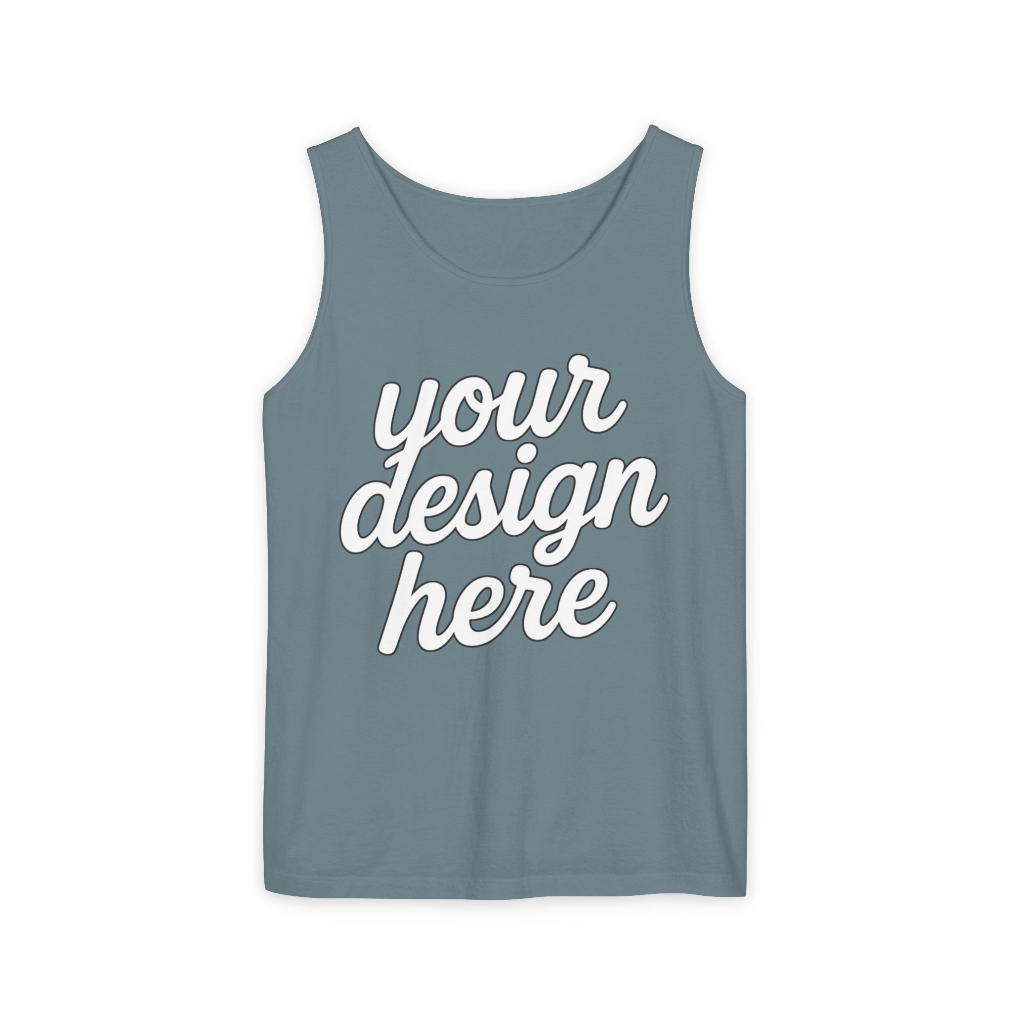 16093158829549886971_2048-1.jpeg Garment-Dyed Tank Top | Customizable Summer Essential, Unisex Apparel, Casual Wear, Gift for Him/Her, Event Merchandise