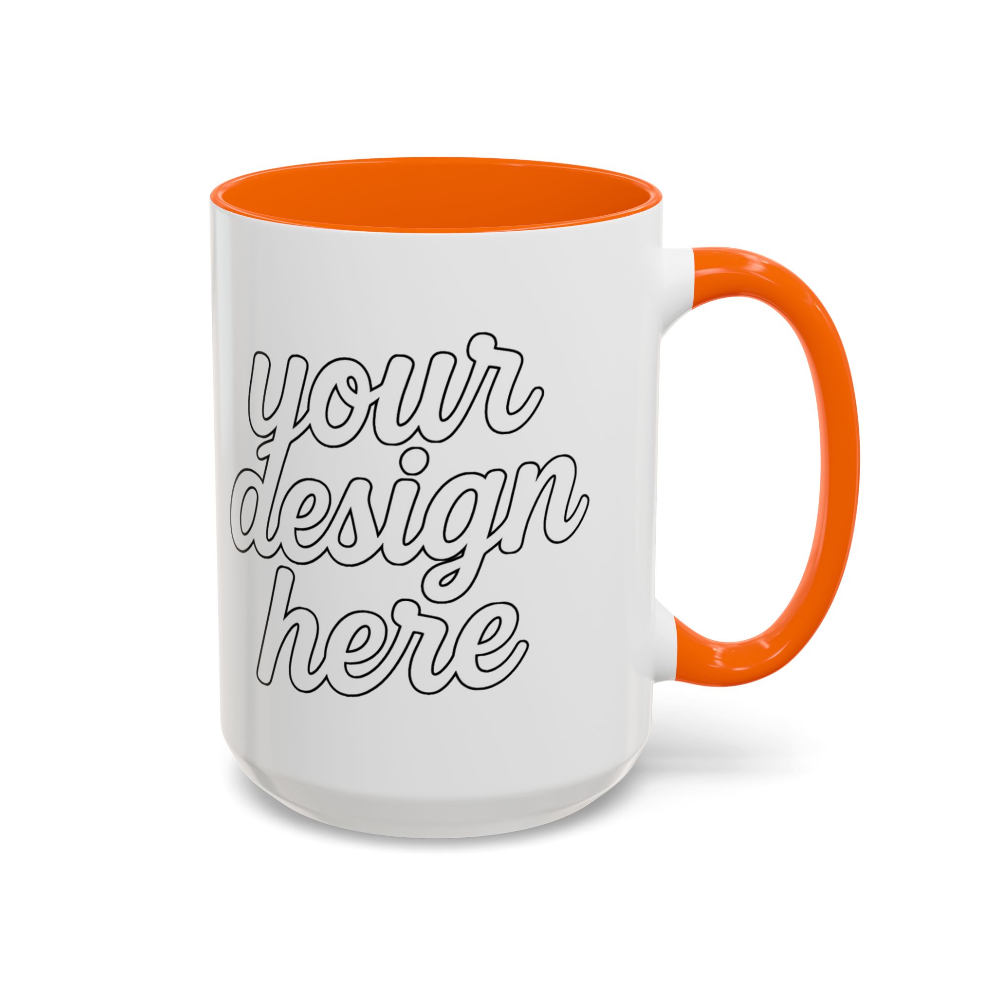 16241660474915526687_2048.jpeg Personalized Accent Coffee Mug, Customizable Gift, Coffee Lovers Mug, Office Decor, Unique Present for Any Occasion