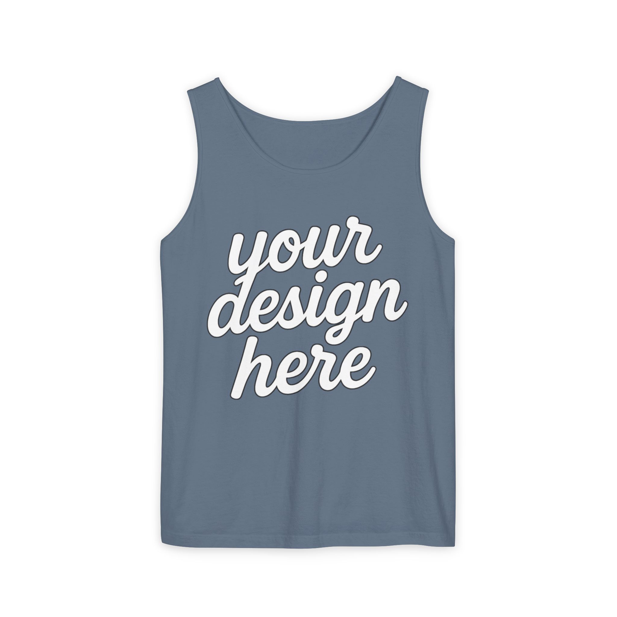 16332235963452517636_2048-1.jpeg Garment-Dyed Tank Top | Customizable Summer Essential, Unisex Apparel, Casual Wear, Gift for Him/Her, Event Merchandise