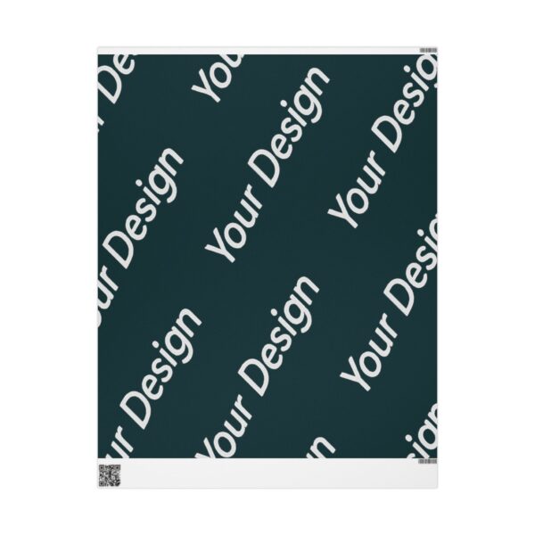 Customizable Gift Wrapping Paper, Personalize for Birthdays, Holidays, Weddings, Unique Presents, Party Decor