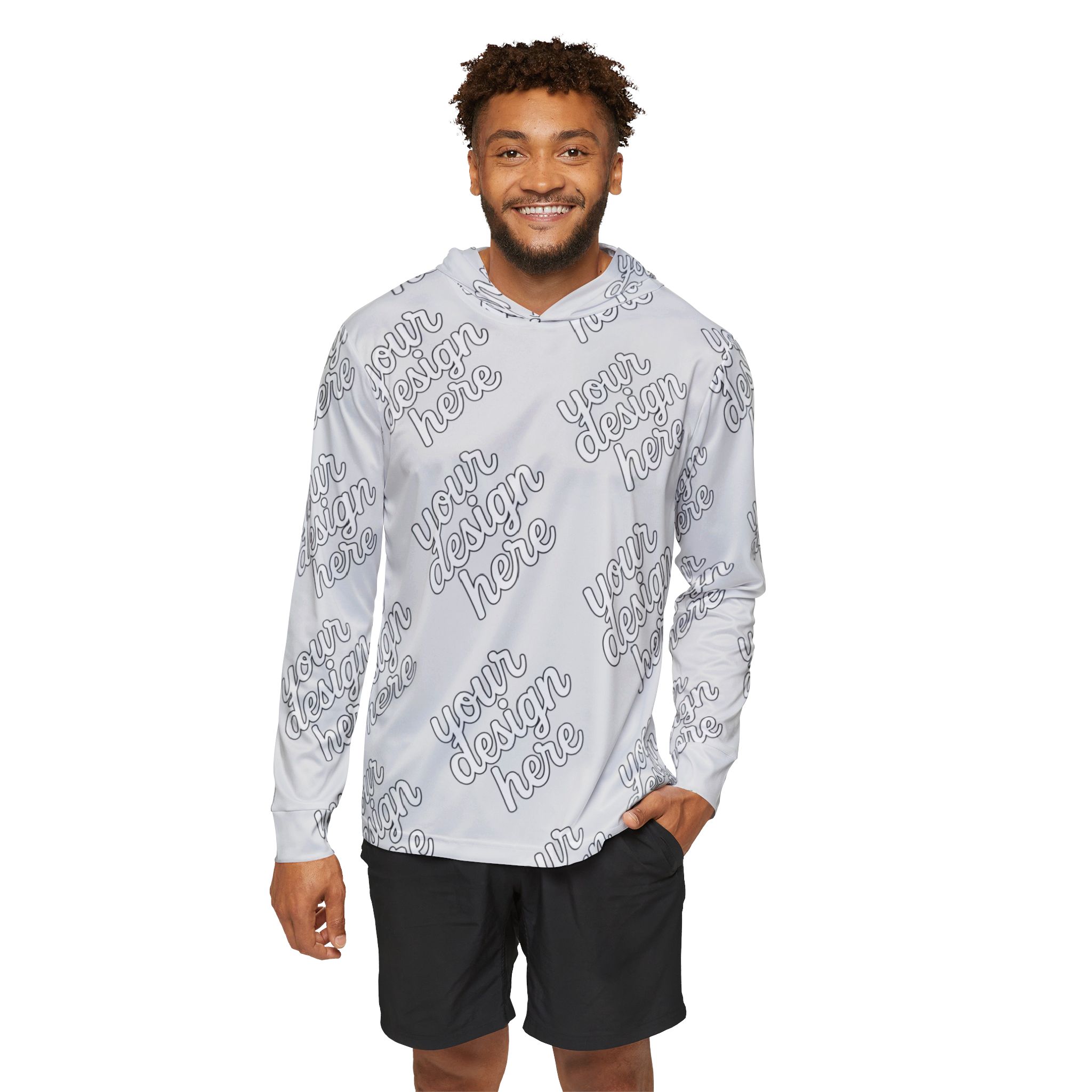 16471132064775150223_2048.jpeg Men's Sports Warmup Hoodie - Customizable Athletic Wear, Workout Hoodie, Fitness Apparel, Unique Sports Gear, Personalized Exercise Top