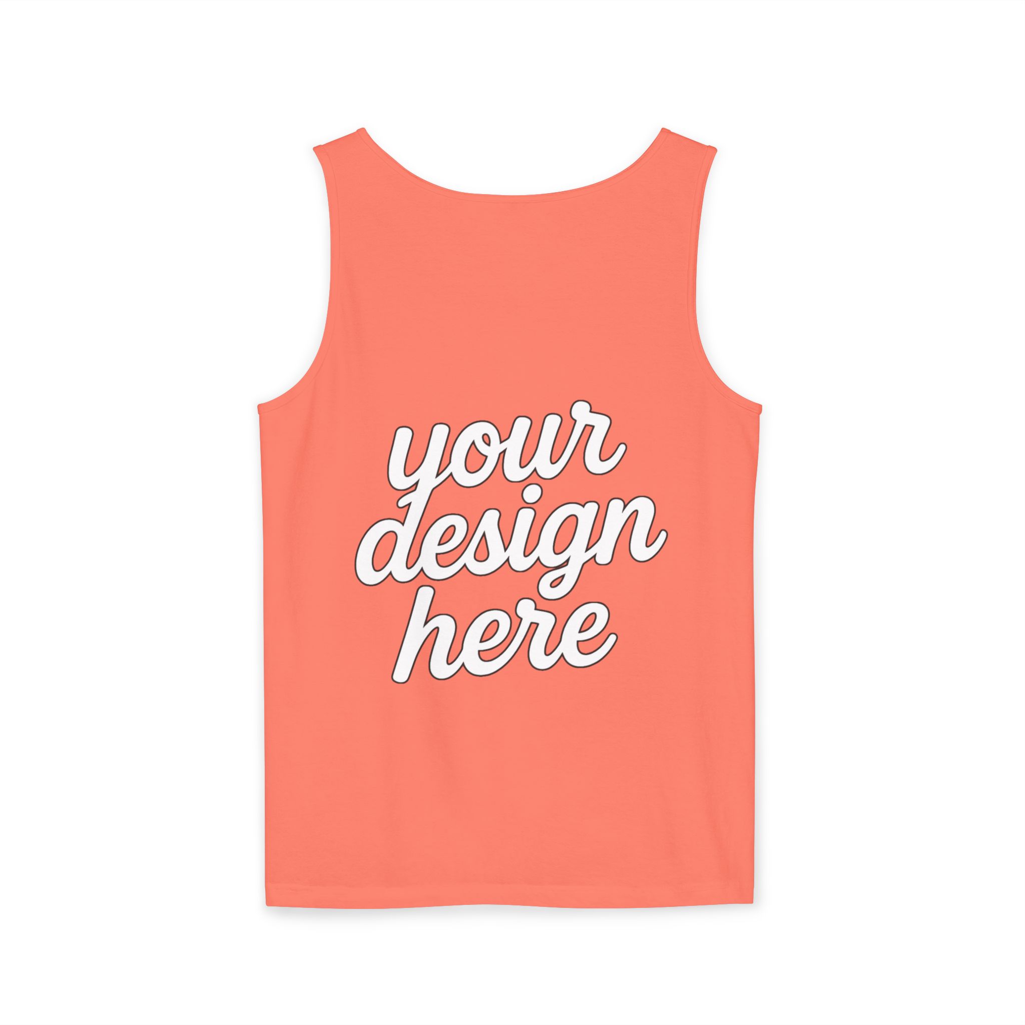 16516471805788882774_2048-1.jpeg Garment-Dyed Tank Top | Customizable Summer Essential, Unisex Apparel, Casual Wear, Gift for Him/Her, Event Merchandise