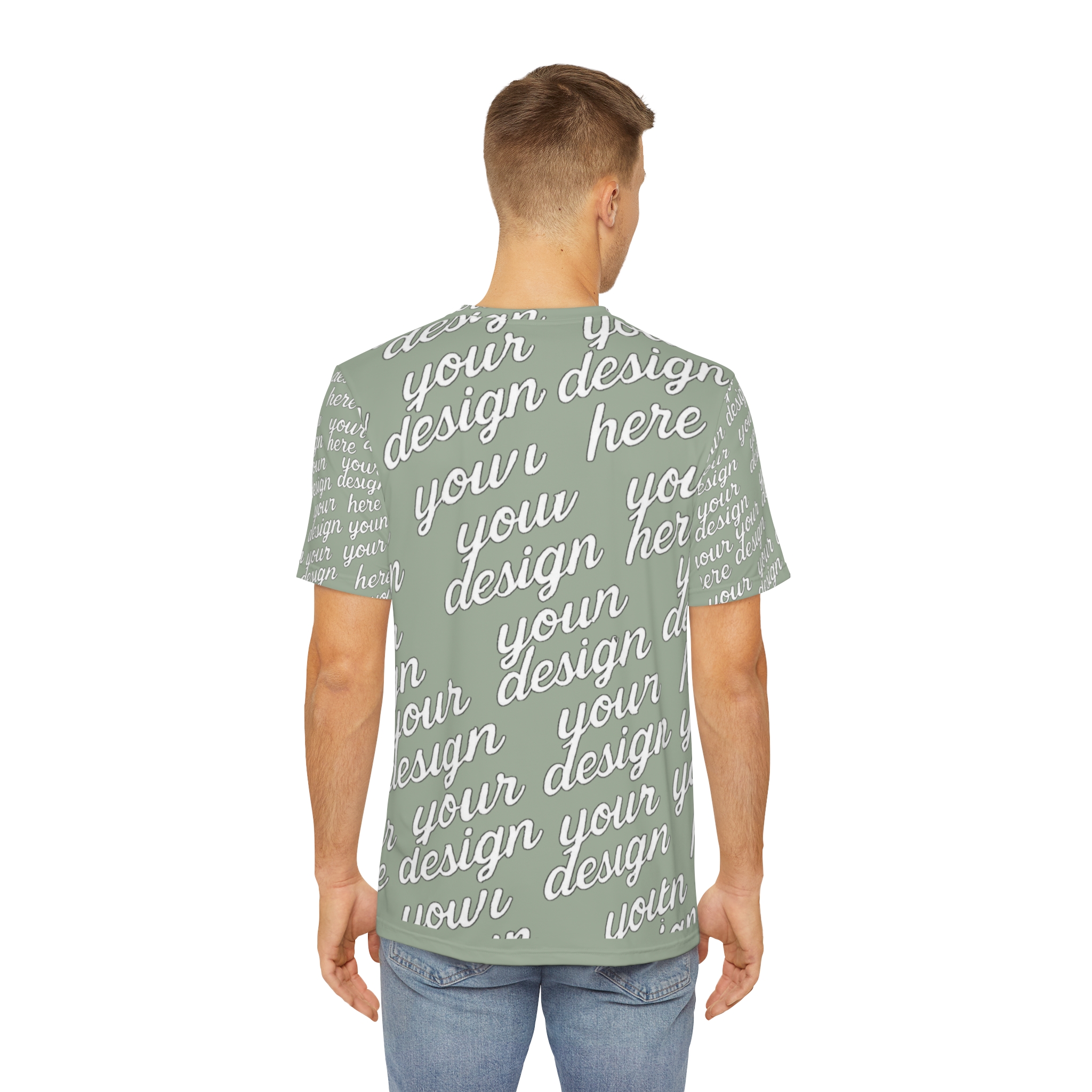 16929052799272341779_2048.jpeg Customizable Men's Tee – Unique AOP Shirt for Personal Style, Perfect for Casual Wear, Gifts, and Special Occasions
