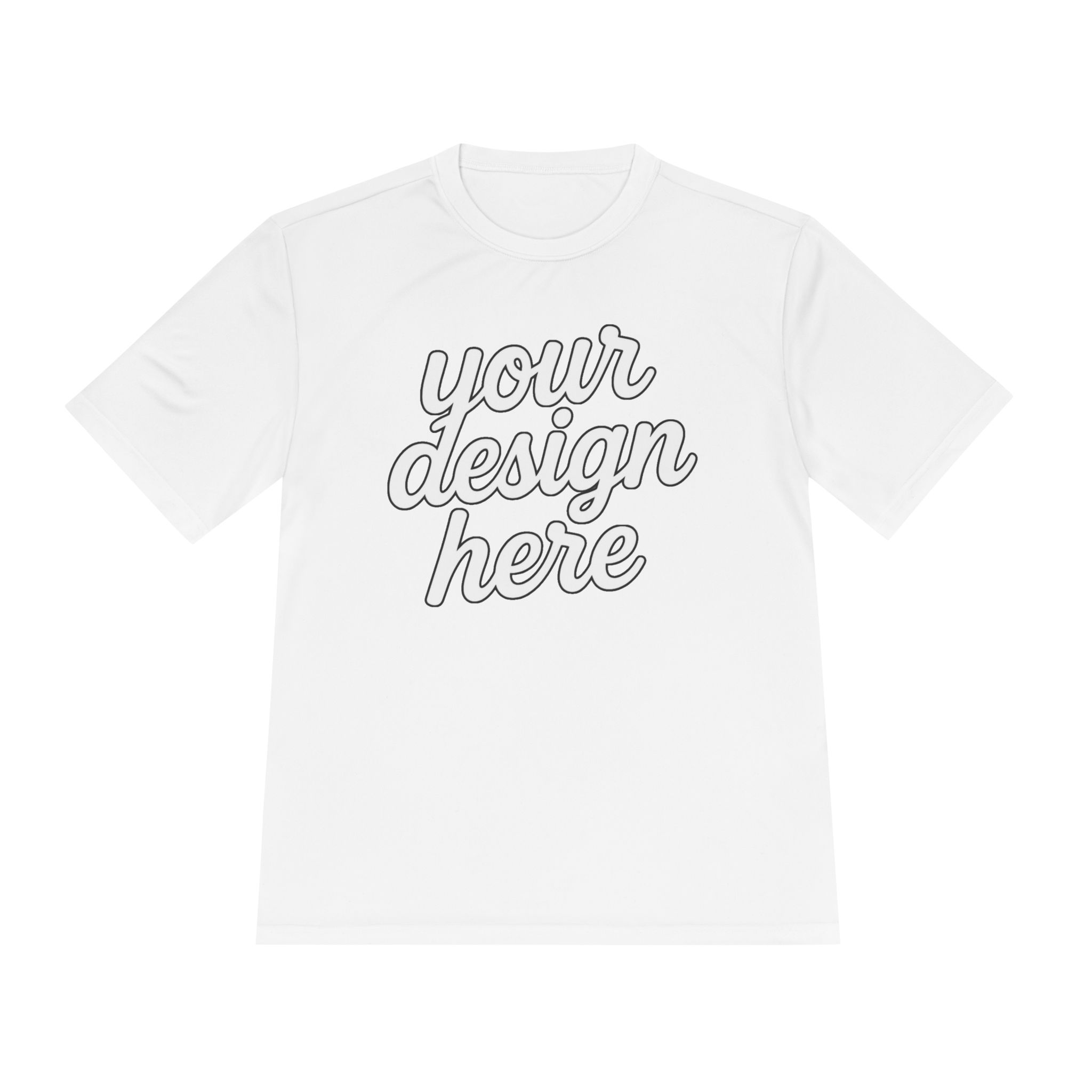 17368744060712696930_2048.jpeg Moisture Wicking Tee - Customizable Activewear for Fitness, Outdoor Activities, Sports Events, Casual Wear, Perfect Gift