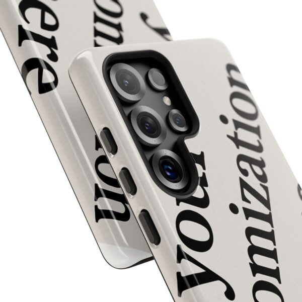 Customizable Phone Case, Personalized Tough Cases, Unique Gift, Birthday Present, Stylish Tech Accessory, Trendy Phone Cover