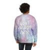 1774802144485709101_2048.jpeg Trendy Unisex Tie-Dye Sweatshirt, Cozy Fashion, Stylish Gift, Warm Layer, Perfect for Fall/Winter, Customizable Design