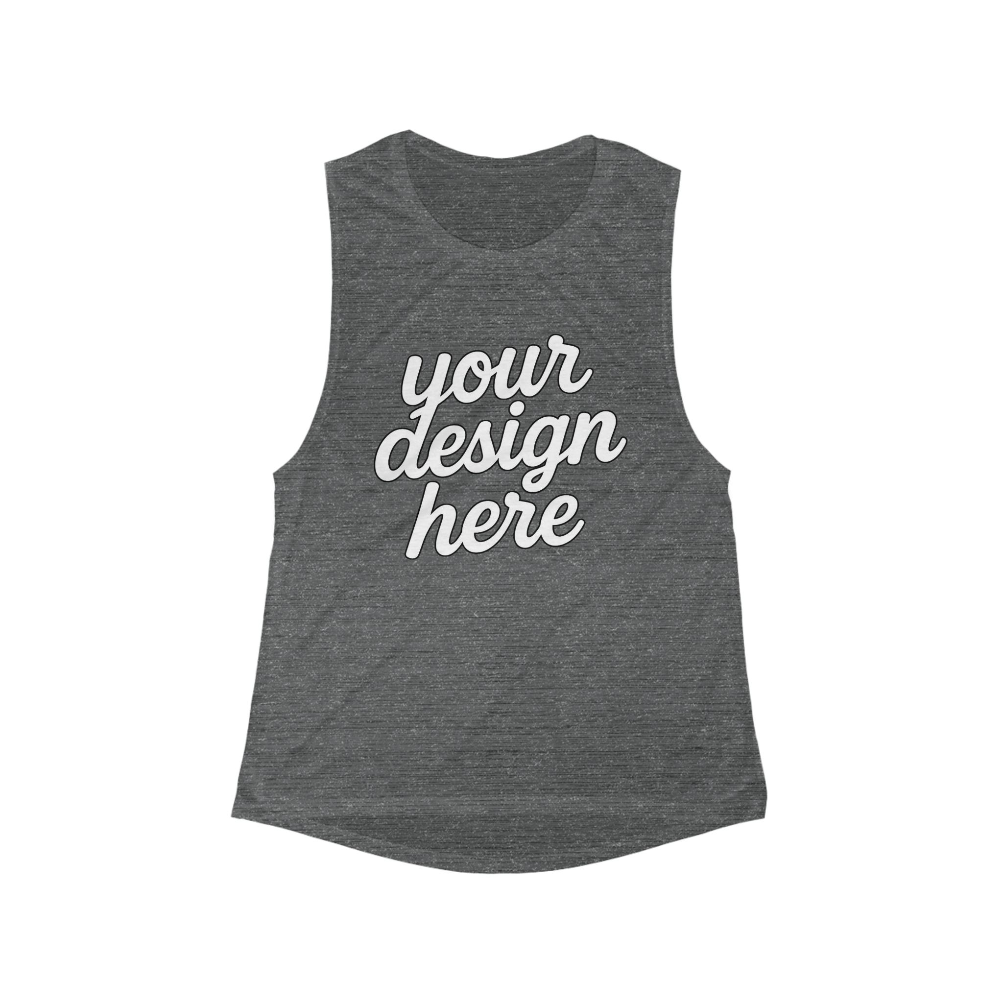 18106567888315449559_2048.jpeg Customizable Women's Flowy Muscle Tank | Casual Summer Top, Gift for Her, Workout Tee, Beach Wear, Personalized Apparel