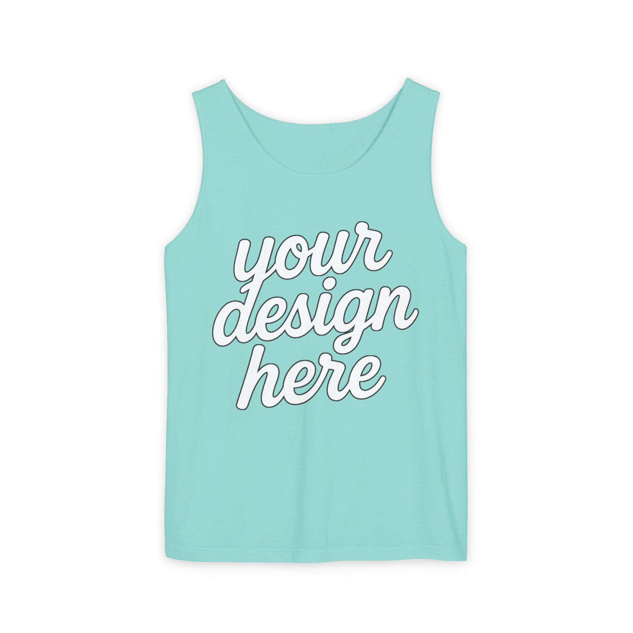 18116269037293780109_2048-1.jpeg Garment-Dyed Tank Top | Customizable Summer Essential, Unisex Apparel, Casual Wear, Gift for Him/Her, Event Merchandise