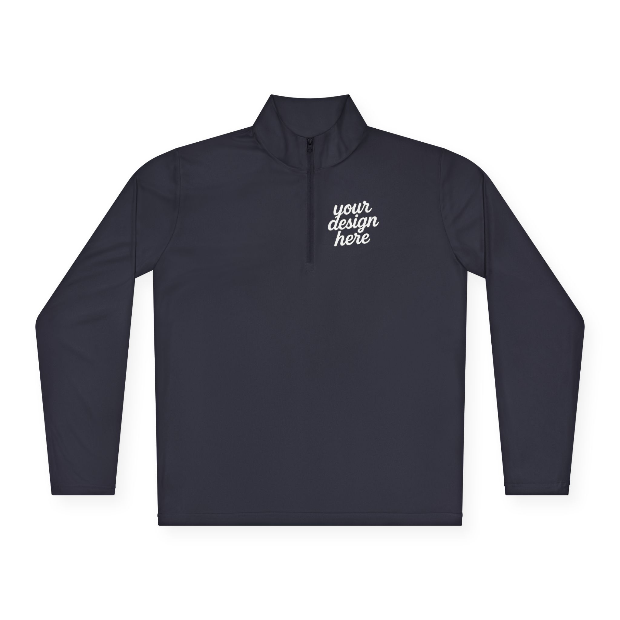 18138543502311476148_2048.jpeg Customizable Unisex Quarter-Zip Pullover – Perfect for Casual Outings, Gifts, Cozy Days, Sports Events, and Holidays