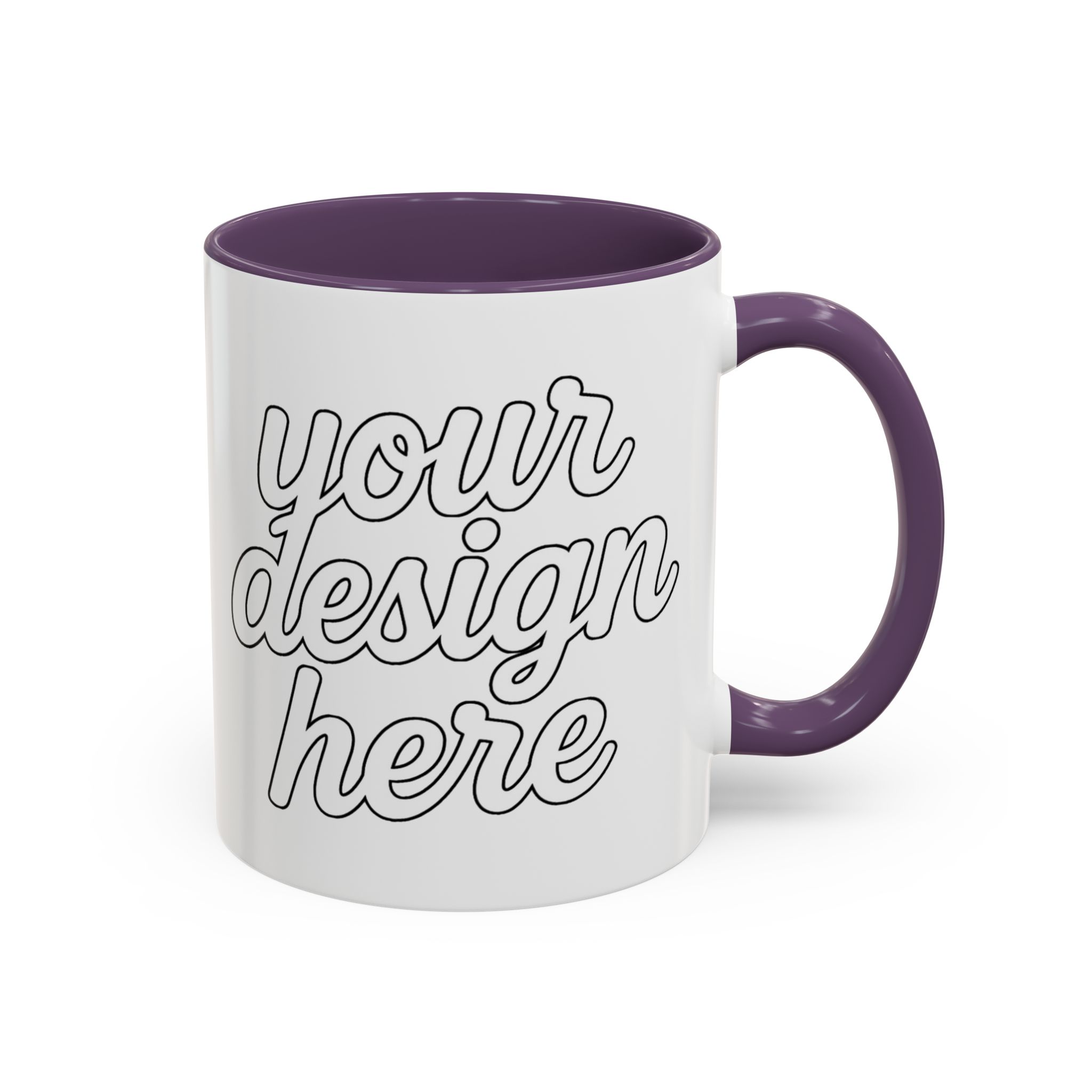 1817530572250145684_2048.jpeg Personalized Accent Coffee Mug, Customizable Gift, Coffee Lovers Mug, Office Decor, Unique Present for Any Occasion
