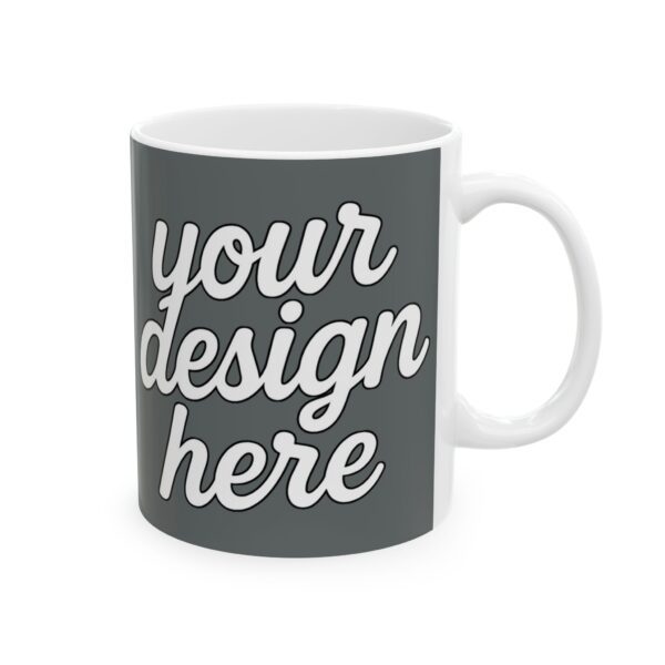 Personalized Ceramic Mug - Custom Design Gift for Coffee Lovers, Birthday Present, Home Decor, Office Accessory, Customizable