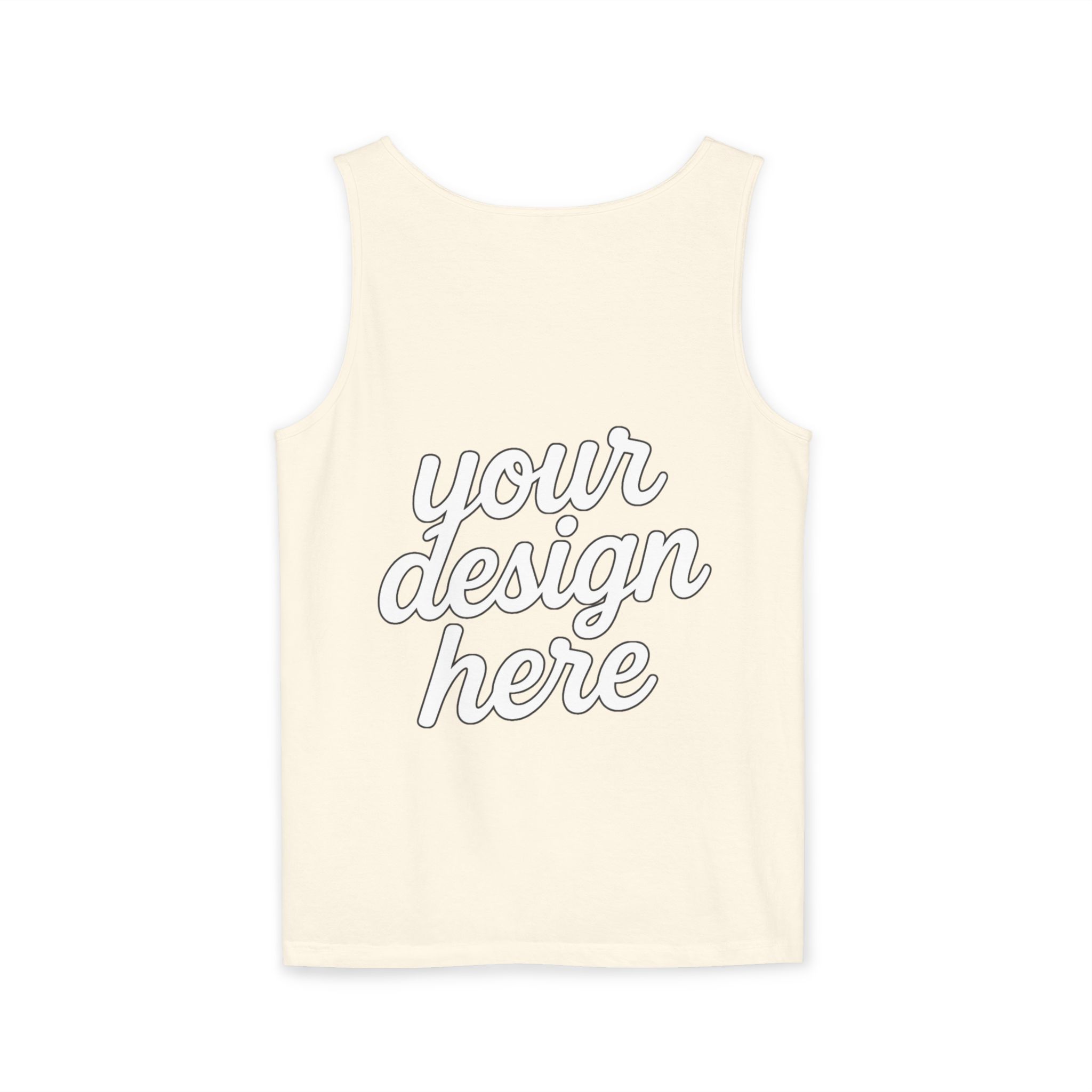 18249287187778186819_2048-1.jpeg Garment-Dyed Tank Top | Customizable Summer Essential, Unisex Apparel, Casual Wear, Gift for Him/Her, Event Merchandise