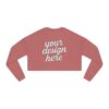 1962696050499437305_2048.jpeg Trendy Women's Cropped Sweatshirt with Customizable Design, Casual Wear, Cozy Fashion, Gift for Her, Stylish Sweater