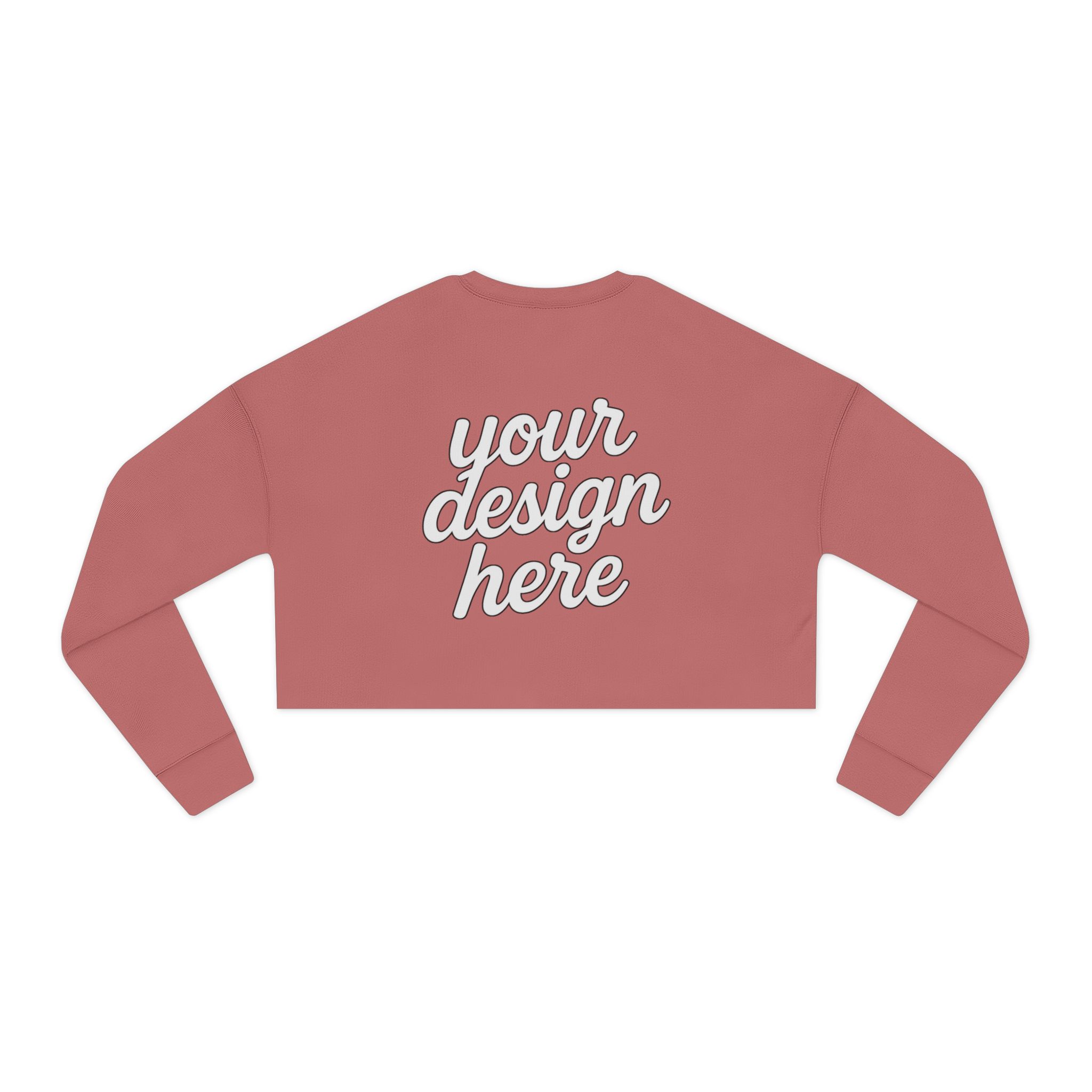 1962696050499437305_2048.jpeg Trendy Women's Cropped Sweatshirt with Customizable Design, Casual Wear, Cozy Fashion, Gift for Her, Stylish Sweater