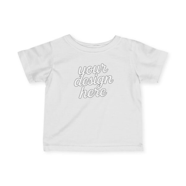 Infant Fine Jersey Tee - Cute Baby T-Shirt, Infant Apparel, Personalized Baby Clothes, Eco-Friendly Tees, Gift for New Parents