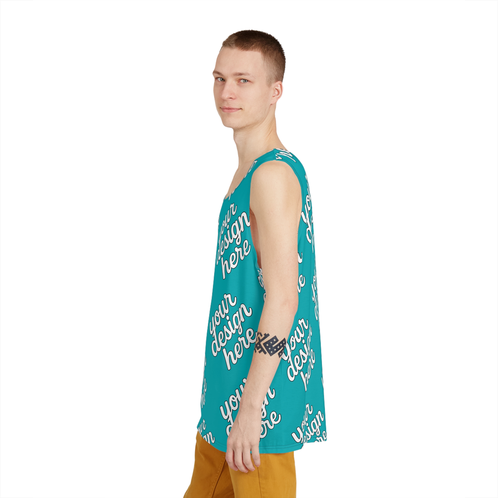 2465198991260046310_2048-1.jpeg Men's Graphic Tank Top, Casual Wear, Summer Essentials, Custom Design, Unique Gift for Him, Beach Party Outfit, Everyday Comfort