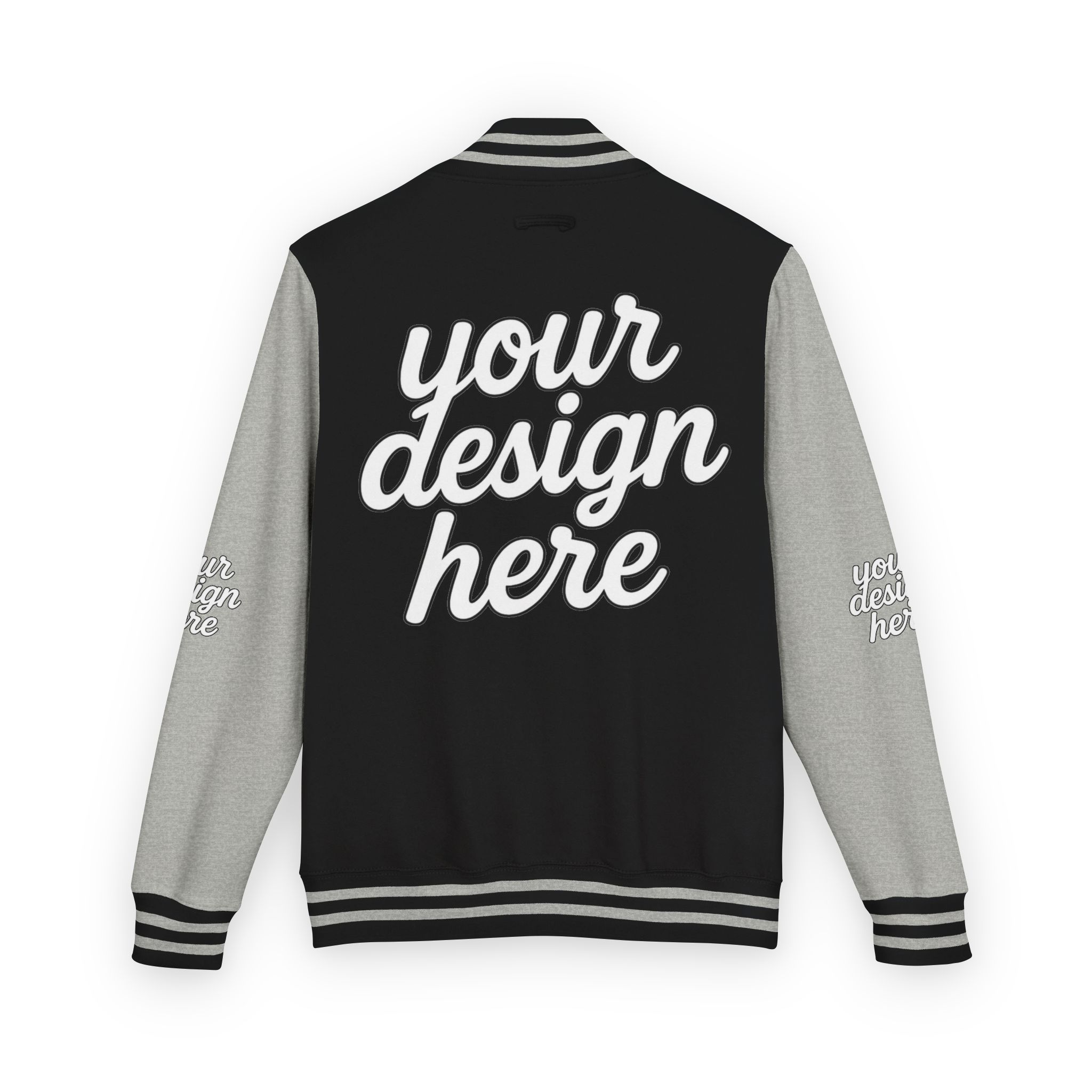 2493989352674319072_2048.jpeg Vintage-Style Unisex Heavyweight Letterman Jacket - Customize Your Design, Perfect for Sports Events, School Spirit, Gifts, Casual Wear