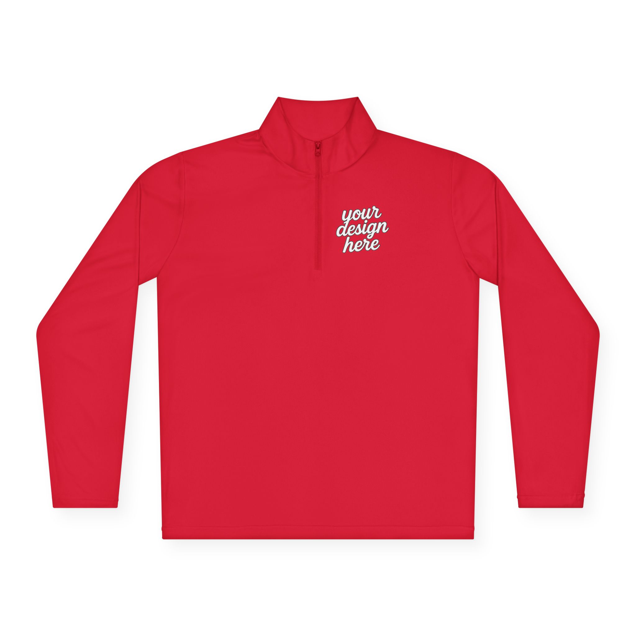 2705205613054462214_2048.jpeg Customizable Unisex Quarter-Zip Pullover – Perfect for Casual Outings, Gifts, Cozy Days, Sports Events, and Holidays
