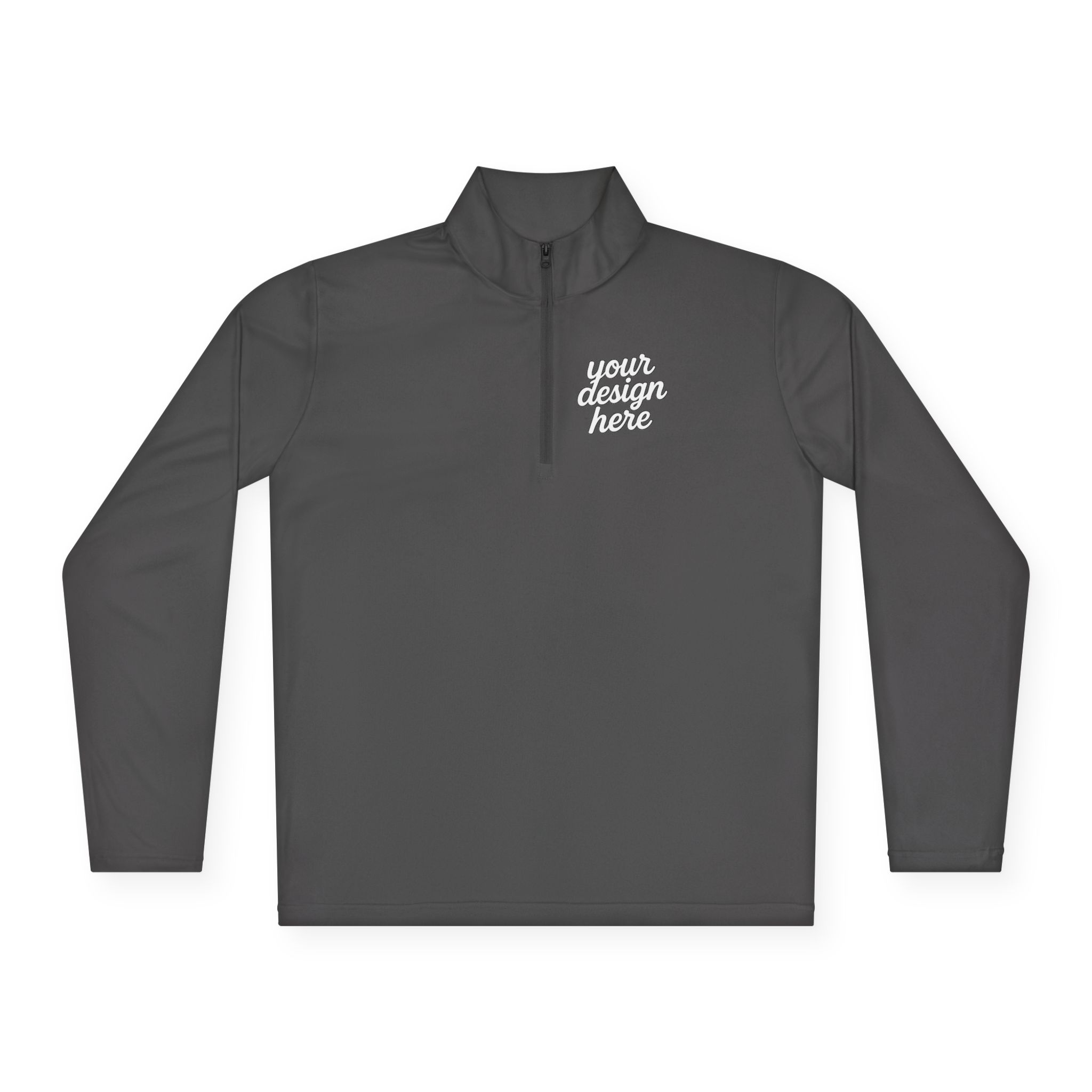 3094736017779340215_2048.jpeg Customizable Unisex Quarter-Zip Pullover – Perfect for Casual Outings, Gifts, Cozy Days, Sports Events, and Holidays