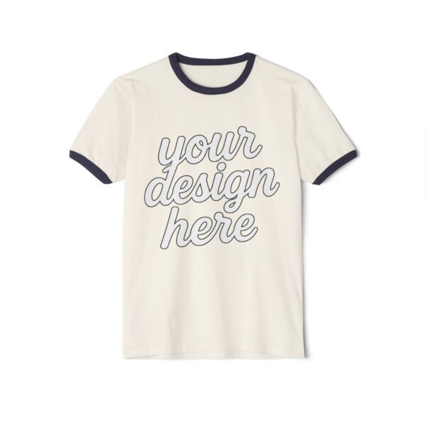 Unisex Cotton Ringer T-Shirt - Customizable Retro Style Tee, Perfect for Casual Wear, Gifts, Summer Outfits, Birthday Celebrations, [...]