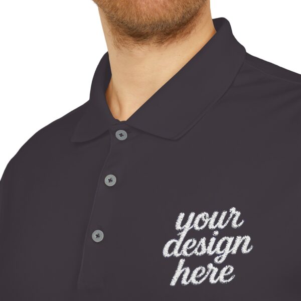 Stylish Performance Polo, Sporty Activewear, Customizable Golf Shirt, Casual Design Polo, Unisex Athletic Wear