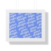 Custom Framed Horizontal Poster, Personalized Wall Art, Home Decor, Gift for All Occasions, Customizable Design