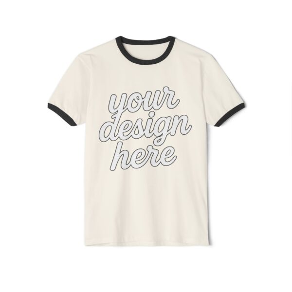 Unisex Cotton Ringer T-Shirt - Customizable Retro Style Tee, Perfect for Casual Wear, Gifts, Summer Outfits, Birthday Celebrations, [...]