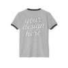 Unisex Cotton Ringer T-Shirt - Customizable Retro Style Tee, Perfect for Casual Wear, Gifts, Summer Outfits, Birthday Celebrations, [...]