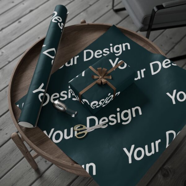 Customizable Gift Wrapping Paper, Personalize for Birthdays, Holidays, Weddings, Unique Presents, Party Decor
