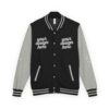 3765531893001452217_2048.jpeg Vintage-Style Unisex Heavyweight Letterman Jacket - Customize Your Design, Perfect for Sports Events, School Spirit, Gifts, Casual Wear