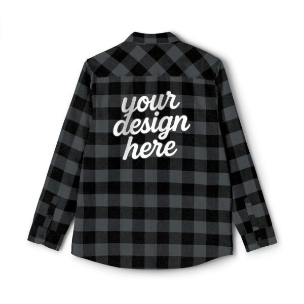 Custom Unisex Flannel Shirt | Cozy Fall Layer, Personalized Gift for Him/Her, Casual Wear, Adventure Shirt, Autumn Must-Have