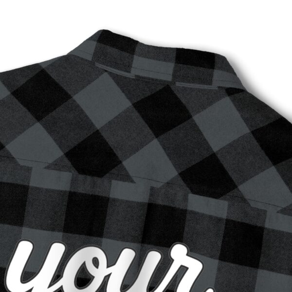 Custom Unisex Flannel Shirt | Cozy Fall Layer, Personalized Gift for Him/Her, Casual Wear, Adventure Shirt, Autumn Must-Have