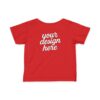 4072513409446994636_2048-1.jpeg Infant Fine Jersey Tee - Cute Baby T-Shirt, Infant Apparel, Personalized Baby Clothes, Eco-Friendly Tees, Gift for New Parents