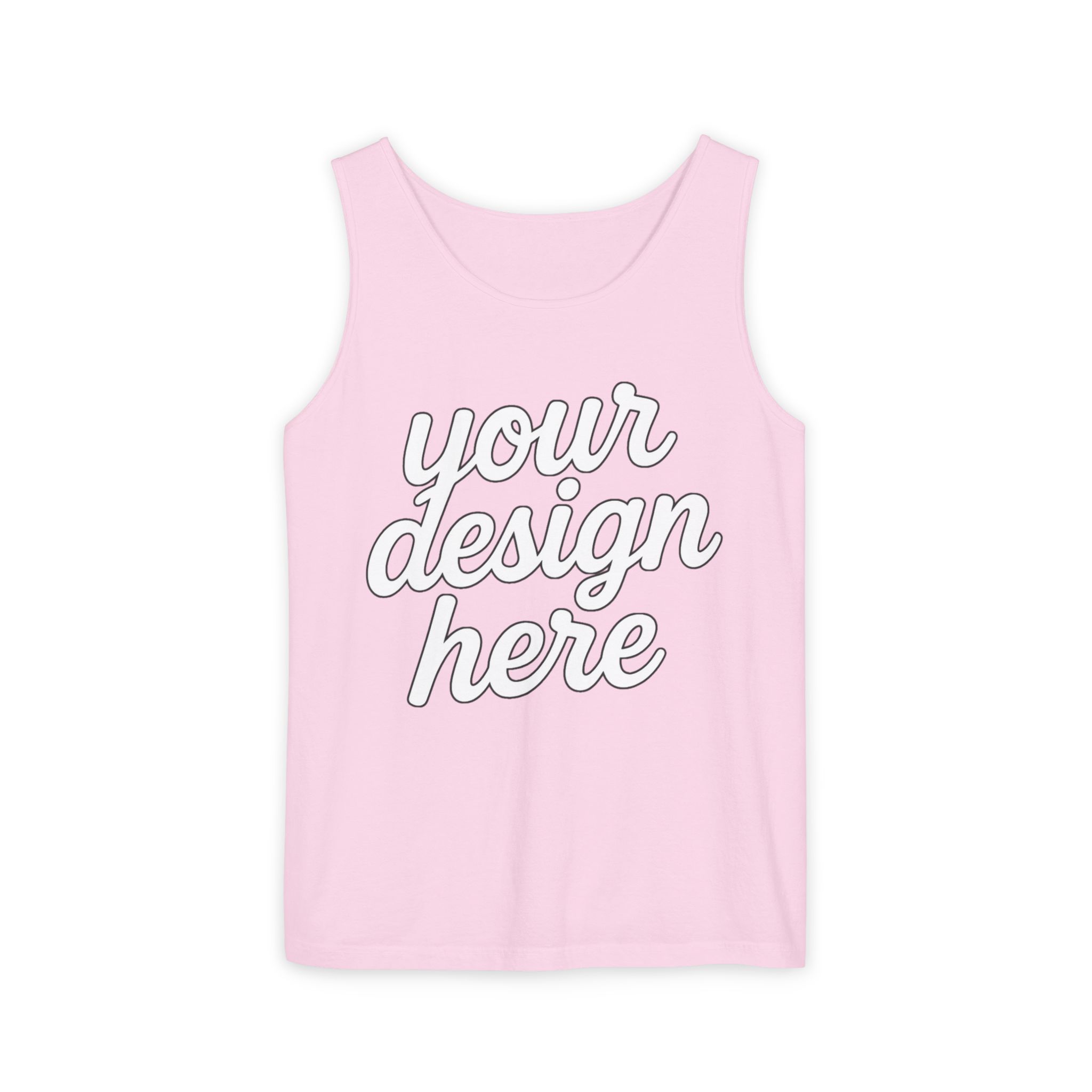 4183893107969120953_2048-1.jpeg Garment-Dyed Tank Top | Customizable Summer Essential, Unisex Apparel, Casual Wear, Gift for Him/Her, Event Merchandise