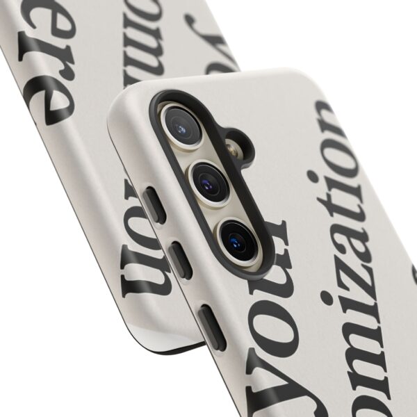 Customizable Phone Case, Personalized Tough Cases, Unique Gift, Birthday Present, Stylish Tech Accessory, Trendy Phone Cover