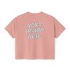 4478456349226298425_2048-1.jpeg Stylish Women's Boxy Tee, Trendy Casual Shirt for Everyday Wear, Perfect for Summer, Gift Idea for Women, Customizable Graphic Tee