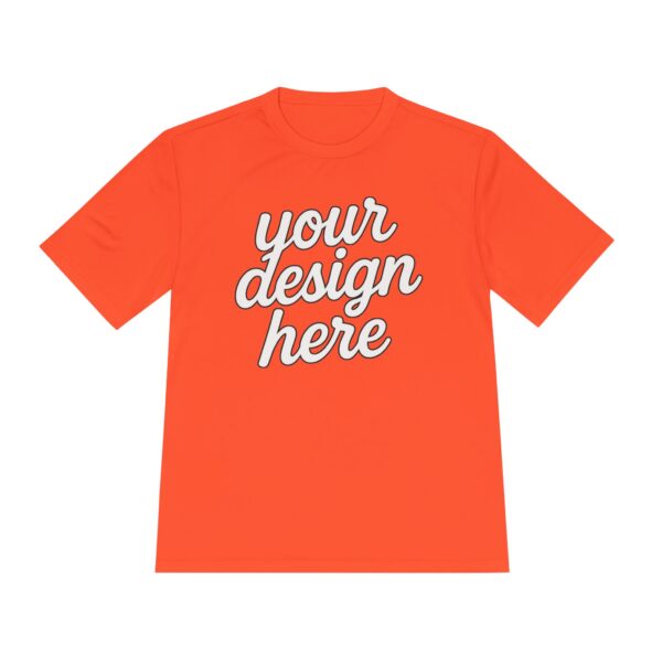 Moisture Wicking Tee - Customizable Activewear for Fitness, Outdoor Activities, Sports Events, Casual Wear, Perfect Gift