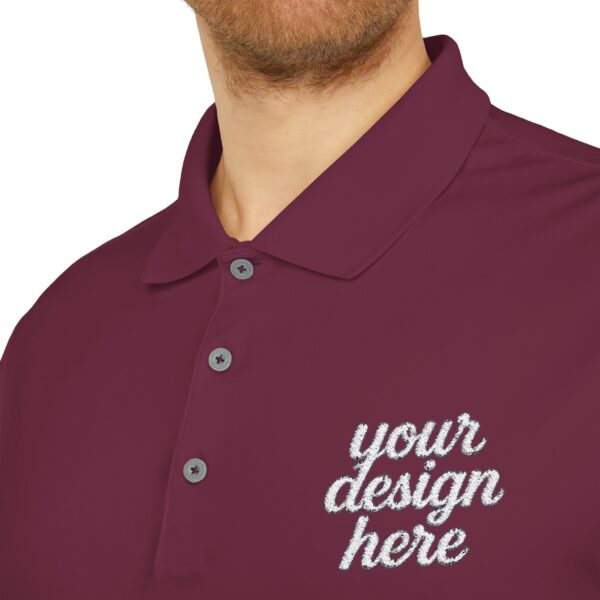 Stylish Performance Polo, Sporty Activewear, Customizable Golf Shirt, Casual Design Polo, Unisex Athletic Wear
