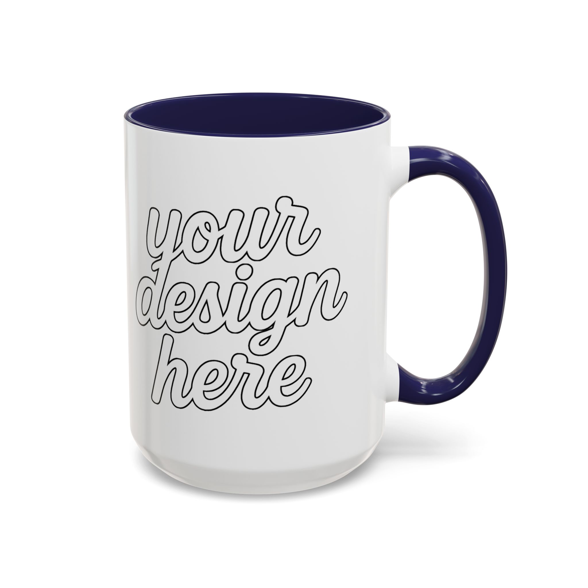 4600350160394235588_2048.jpeg Personalized Accent Coffee Mug, Customizable Gift, Coffee Lovers Mug, Office Decor, Unique Present for Any Occasion