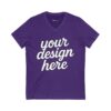 4817541631136640591_2048-12.jpeg Customizable V-Neck Tee for Creative Expression, Perfect for Gifts, Casual Wear, and Events