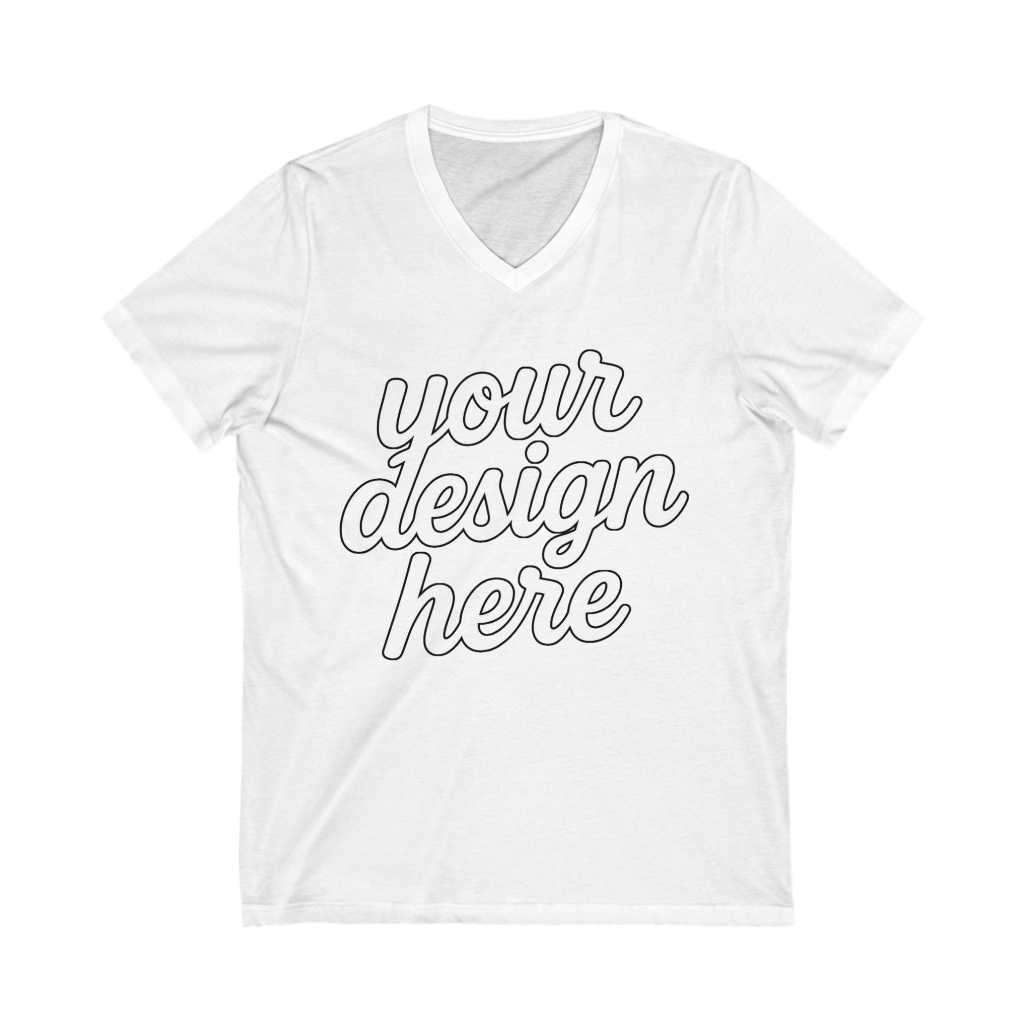 4817541631136640591_2048-8.jpeg Customizable V-Neck Tee for Creative Expression, Perfect for Gifts, Casual Wear, and Events