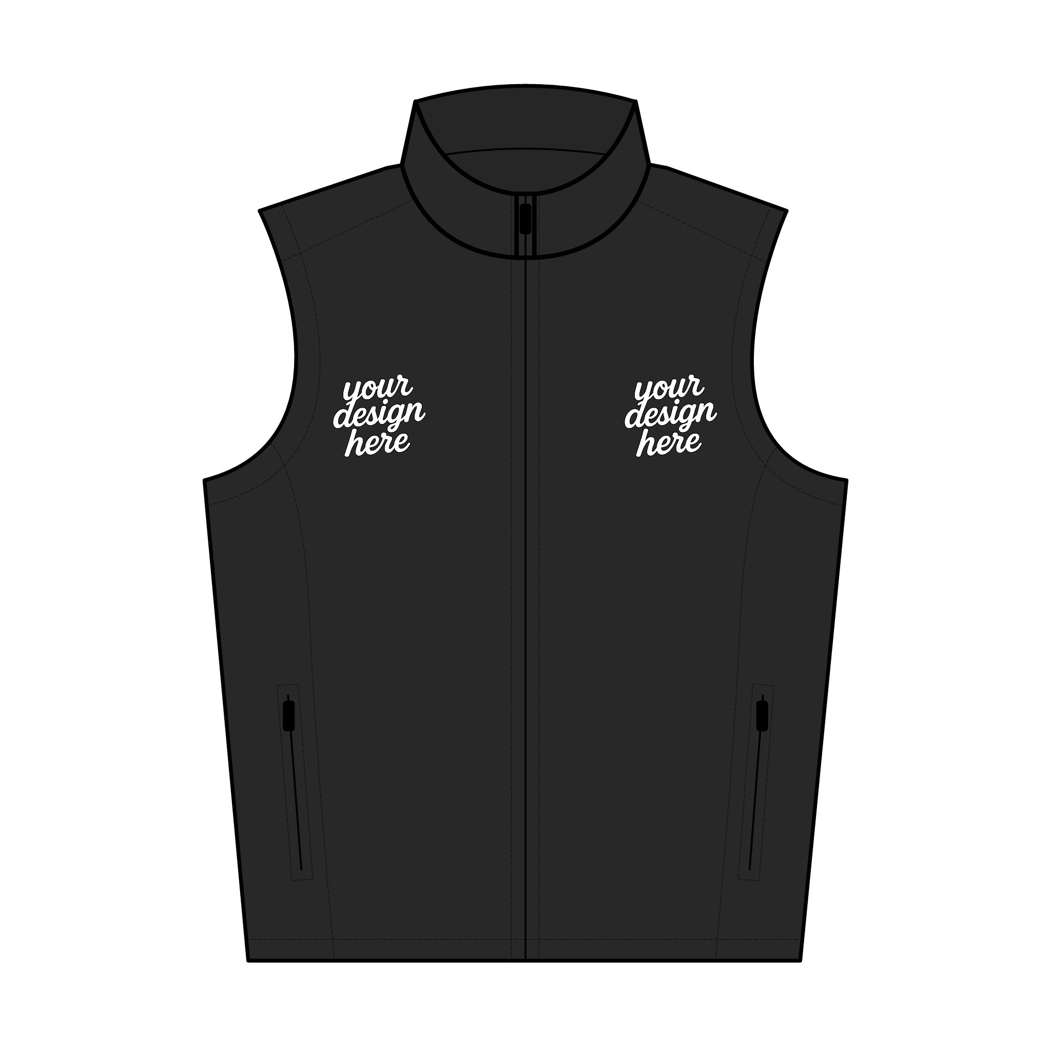 5158027809814305826_2048.jpeg Versatile Soft Shell Vest for Men | Custom Embroidery, Outdoor Gear, Stylish Sportswear, Birthday Gift, Workwear, Fall Essentials