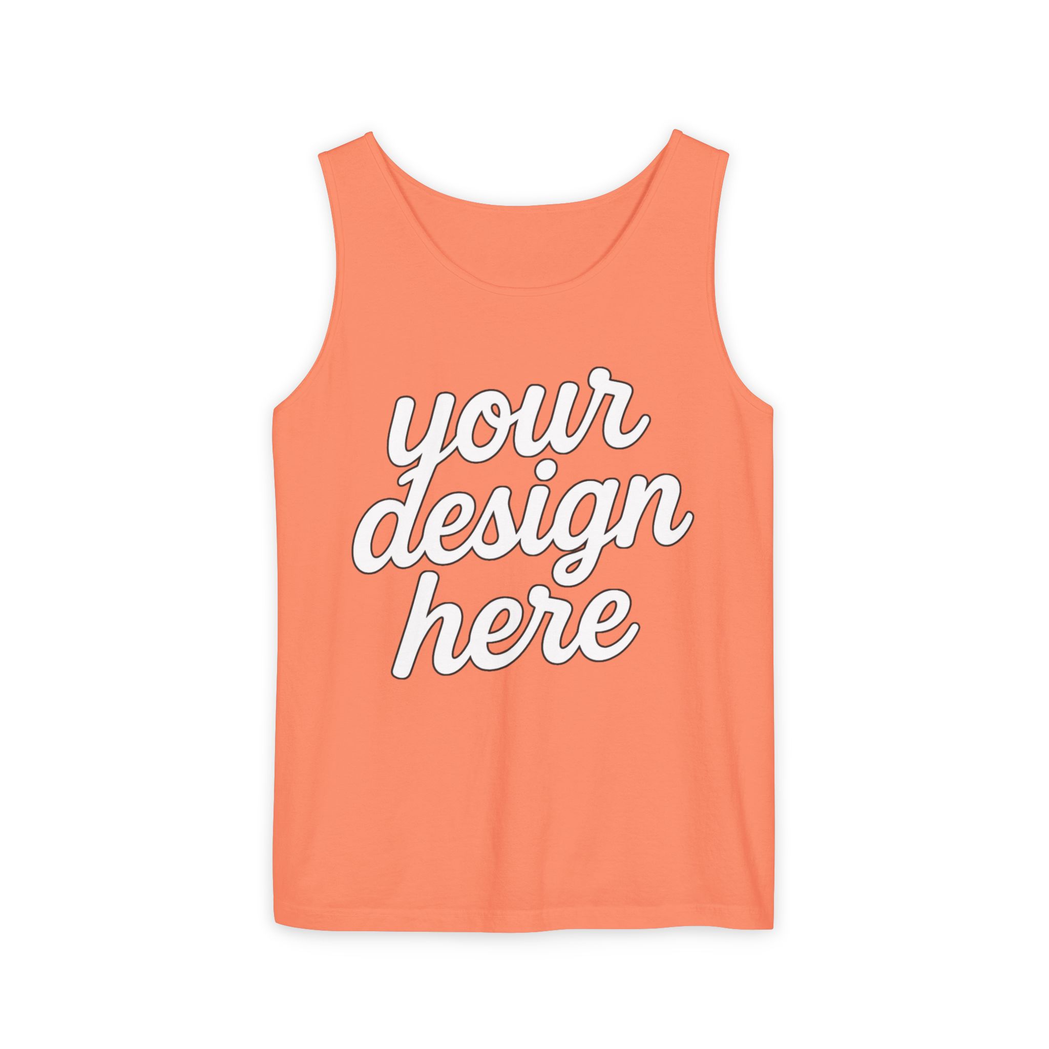 5292264246291958952_2048-1.jpeg Garment-Dyed Tank Top | Customizable Summer Essential, Unisex Apparel, Casual Wear, Gift for Him/Her, Event Merchandise