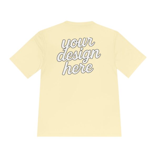 Moisture Wicking Tee - Customizable Activewear for Fitness, Outdoor Activities, Sports Events, Casual Wear, Perfect Gift