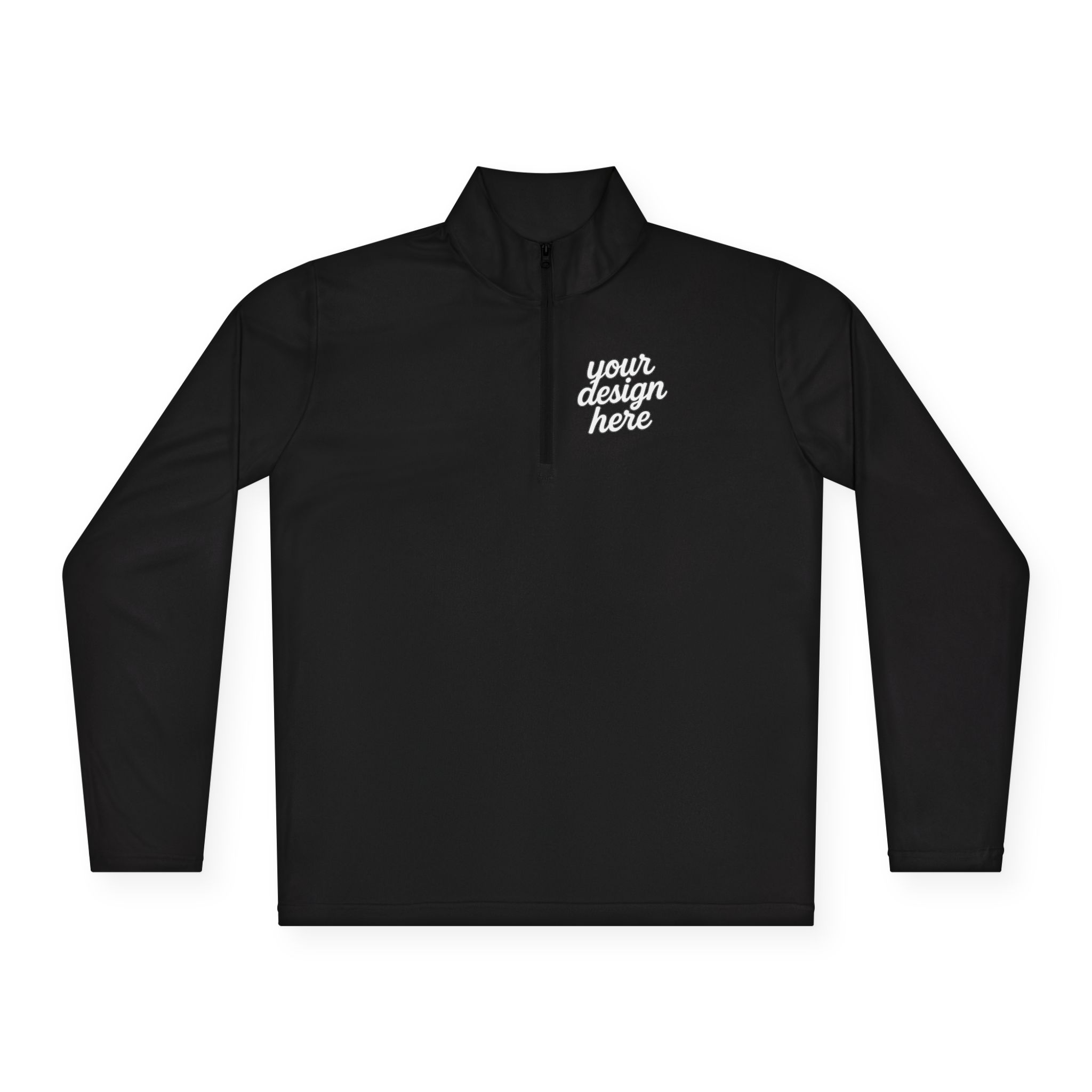 5603422658368674648_2048.jpeg Customizable Unisex Quarter-Zip Pullover – Perfect for Casual Outings, Gifts, Cozy Days, Sports Events, and Holidays