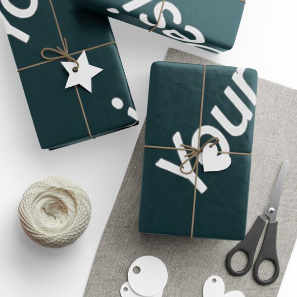 Customizable Gift Wrapping Paper, Personalize for Birthdays, Holidays, Weddings, Unique Presents, Party Decor